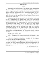 Giải quyết việc làm thông qua vay vốn tại  lạng sơn, thực trạng và giải pháp