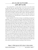 hoàn thiện công tác lao động tiền lương thực tế áp dụng tại cảng cá hạ long