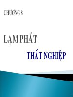 Slide bài giảng lạm phát thất nghiệp