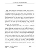 thực hiện nhiệm vụ “xúc tiến quảng cáo” tại công ty thảm hàng kênh