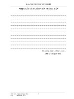 thực trạng kết quả kinh doanh và hiệu quả hoạt động sản xuất kinh doanh của công  ty tnhh tiếp vận việt tín