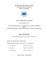 Tiểu luận QUẢN TRỊ RỦI RO TÀI CHÍNH VÀNG LÀ KÊNH TRÚ ẨN AN TOÀN HAY LÀ CÔNG CỤ PHÒNG NGỪA ĐỐI VỚI ĐỒNG ĐÔLA MỸ? NHỮNG HÀM Ý VỀ QUẢN TRỊ RỦI RO