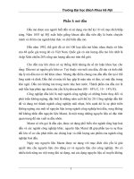 thiết kế phân xưởng chưng cất dầu mazut ở áp suất chân không qua việc tính toán chế độ của dây chuyền cũng như tính kinh tế sao cho tối ưu nhất