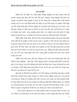 đồ án môn học thiết kế sản phẩm với CAD