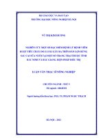 Nghiên cứu một số đặc điểm bệnh lý bệnh viêm ruột tiêu chảy do e coli gây ra trên đàn lợn rừng sau cai sữa nuôi tại một số trang trại thuộc tỉnh bắc ninh và bắc giang, biện pháp phòng trị