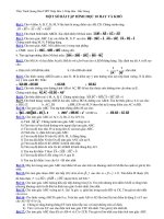 một số bài tập hình học 10 hay và khó