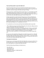 chọn lựa đường đi giữa các giao thức định tuyến