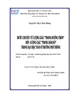 bước chuyển từ lượng giác trong đường tròn đến lượng giác trong hàm số trong dạy học toán ở trường thpt