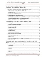 Tiểu luận môn Tài chính doanh nghiệp VỀ DỰ ÁN THÀNH LẬP CÔNG TY VAMC