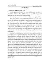 công tác quản lý  nợ và khả năng thanh toán của  công ty cổ phần xi măng