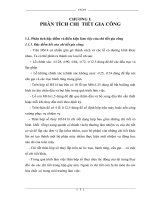 chọn phôi và phương pháp chế tạo phôi