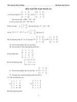 bài tập toán cao cấp c2