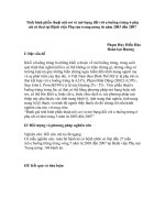 tình hình phẫu thuật nội soi và mở bụng đối với u buồng trứng ở phụ nữ có thai tại bệnh viện phụ sản trung ương từ năm 2003 đến 2007