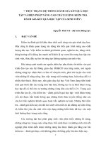 Thực trạng hệ thống đánh giá kết quả học tập và biện pháp nâng cao chất lượng kiểm tra đánh giá kết quả học tập của sinh viên
