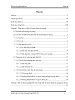 tính toán thiết kế thông tin quang