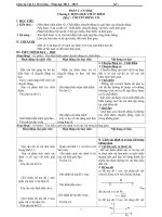 Giáo án vật lý lớp 10 cơ bản