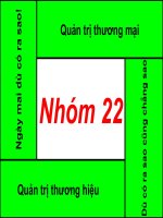 g7 “café chiều thứ 7 ”  đề tài xây dựng, thành lập và quản lý thương hiệu