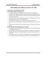 tổng quan hệ thống fujitsu fw-7500 trạm viễn thông bdg