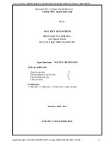 phân loại và cách giải các dạng toán về vật lý hạt nhânnguyên tử