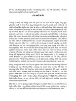 Đề tài các biện pháp tự bảo vệ thương hiệu , lấy VD minh họa về xâm phạm thương hiệu và cách giải quyết