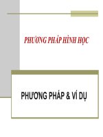 slide bài giảng qhtt phương pháp hình học