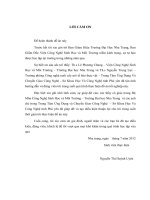 Đồ án nuôi cấy mô lan kim tuyến