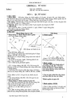 Giáo án hình học lớp 8 chuẩn kiến thức