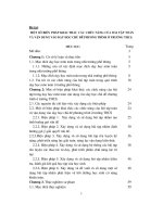 một số biện pháp khai thác các chức năng của bài tập toán và vận dụng vao dạy học chủ đề phương trình ở trường thcs