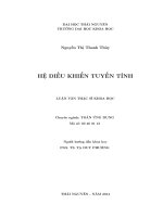 Hệ điều khiển tuyến tính