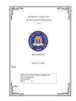 Hiện tượng tự tương quan và thực hành trên eview