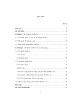 mô hình markov ẩn và ứng dụng