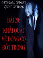 bài giảng công nghệ 11 bài 20 khái niệm về động cơ đốt trong