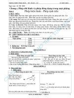 Giáo án hình học 11 cơ bản