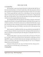 SKKN sinh học 12: Sử dụng bản đồ khái niệm để ôn tập, củng cố và hệ thống hóa kiến thức, thông qua đó rèn luyện kĩ năng tự học cho HS nhằm nâng cao chất lượng dạy học.