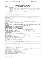 Giáo án toán đại số 7 đầy đủ