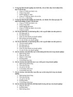 tập trắc nghiệm quản trị học