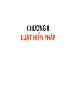 bài giảng pháp luật đại cương phần luật hiến pháp