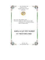 Nghiên cứu chiết tách, xác định thành phần các ancaloit trong thân cây hoàng đằng