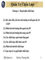 hoạch định chiến lược