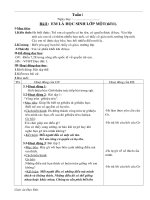 Giáo án môn đạo đức lớp 1