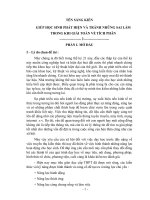 giúp học sinh phát hiện và tránh những sai lầm trong khi giải toán về tích phân