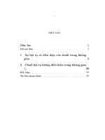 sự hội tụ có điều kiện và không điều kiện của chuỗi trong không gian lp