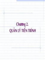 bài giảng quản lý tiến trình
