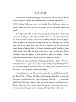 đỏnh giá kết quả điều trị sỏi niệu quản bằng phương pháp tán sỏi nội soi ngược dòng trờn mỏy lithoclast tại bệnh viện thanh nhàn