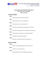 đề thi môn quản trị học