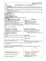 Giáo án toán số học lớp 6 chuẩn kiến thức