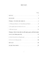 một số tính chất của đối ngẫu mạnh và mối liên hệ với cơ sở và các không gian dãy