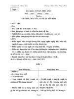 Giáo án tiếng việt lớp 2 HK1