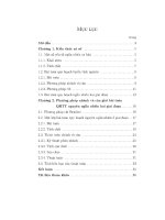 phương pháp cắt benders và thuật toán nhánh cận giải bài toán quy hoạch nguyên ngẫu nhiên hai giai đoạn