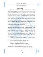 Đề tài chất vấn và trả lời chất vấn thực trạng và giải pháp